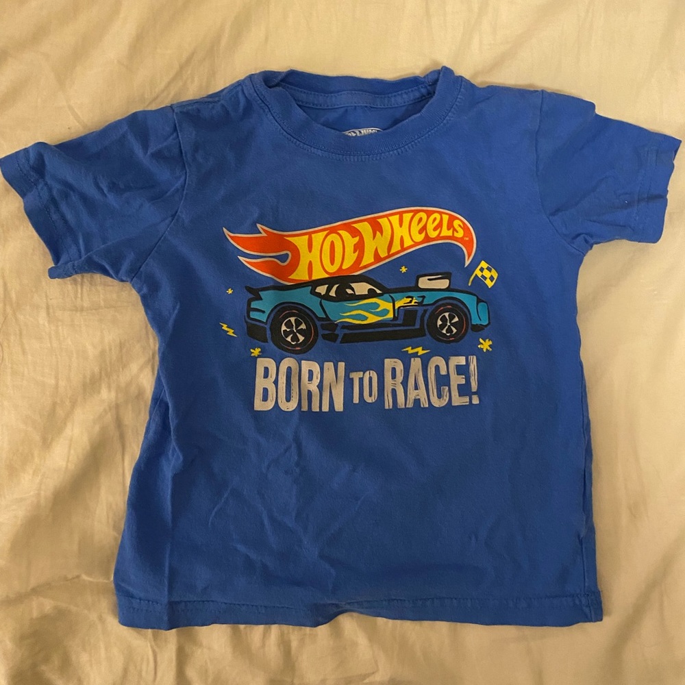 Carters 3T toddler boys Hot Wheels t-shirt